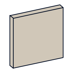8" x 8" Painted Slab Sample