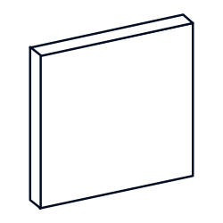 8" x 8" Painted Slab Sample