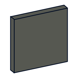 8" x 8" Painted Slab Sample