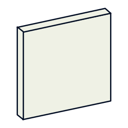 8" x 8" Painted Slab Sample