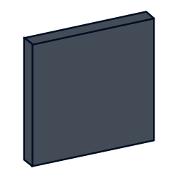 8" x 8" Painted Slab Sample