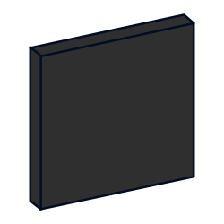 8" x 8" Painted Slab Sample